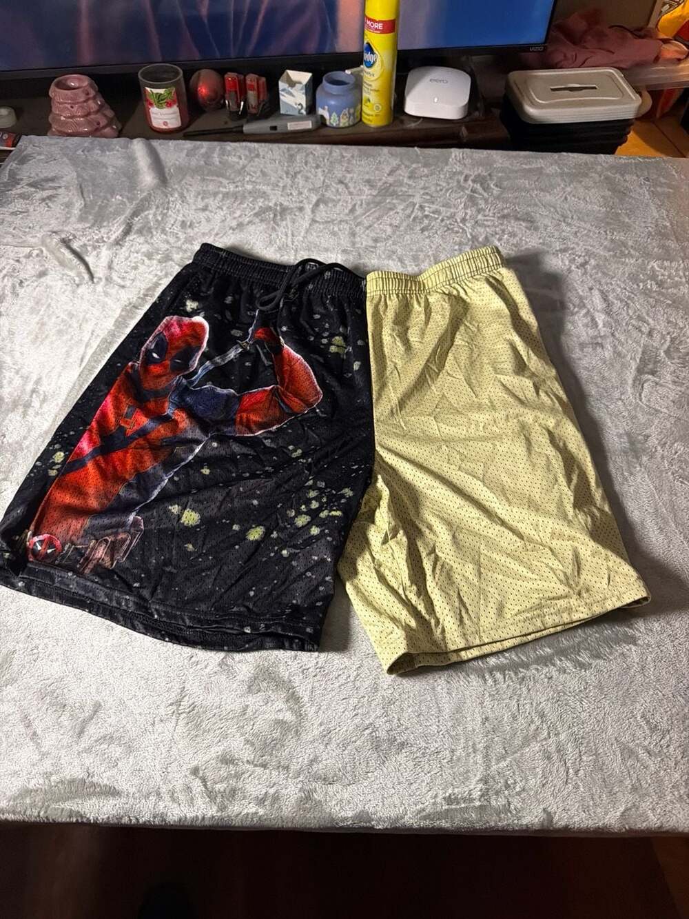Marvel Studios Deadpool & Wolverine Mens Mesh Mesh Shorts Size XXL